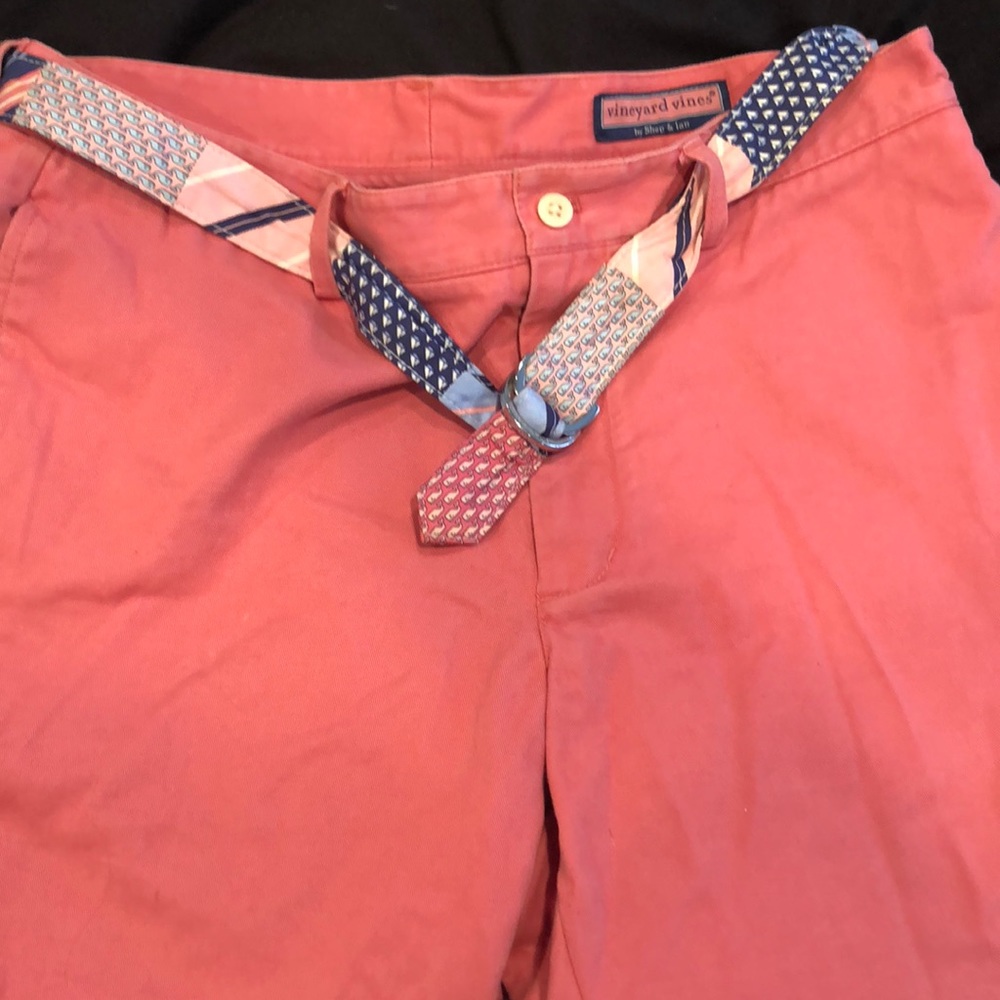 Men’s Salmon vV Pants with Belt